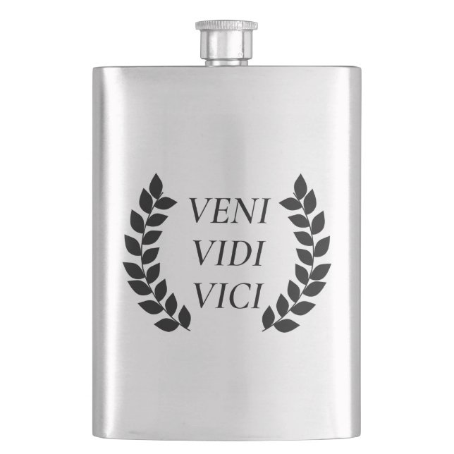 Flasque Veni Vidi Vici (devant)