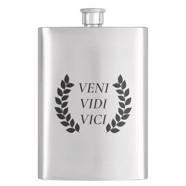Flasque Veni Vidi Vici (devant)