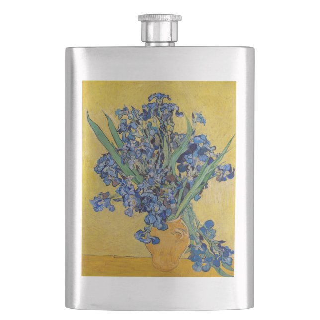 Flasque Vincent van Gogh - Vase avec Irises (devant)