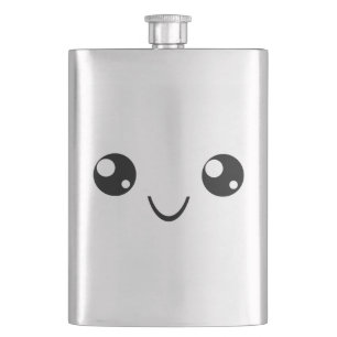 Flasque Visage souriant