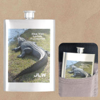 Voir plus tard Alligator avec Initiales Everglades