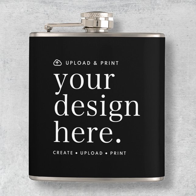 Flasque Votre Design Importé 177ml (Créateur téléchargé)