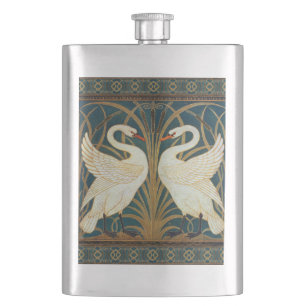 Flasque Walter Crane Swan