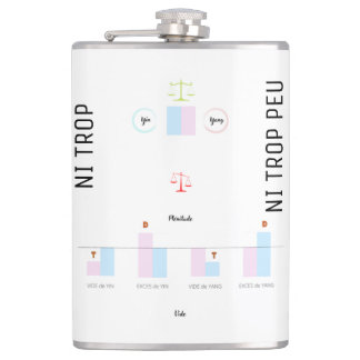 Flasque YIN YANG - Ni trop, Ni trop peu