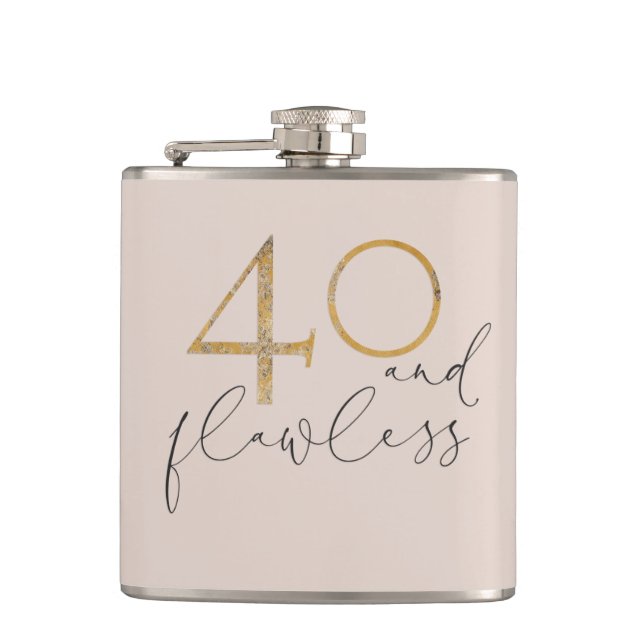 Flasques 40 & Flawless Rose and Gold 40e anniversaire (Devant)