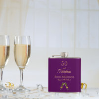 50 fabuleux monogramme d'or violet