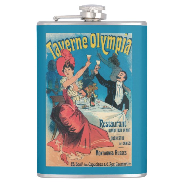 Flasques Affiche promotionnelle d'Olympia de Taverne (Devant)