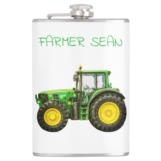 Flasques Agriculteurs John Deere Tracteur (Devant)