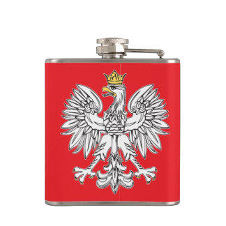 Flasques Aigle Polonais Avec Fiole De Couronne Or Emballée 