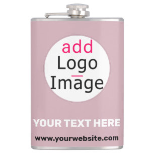 Flasques Ajouter Votre Logo Entreprise Personnalisable Dust