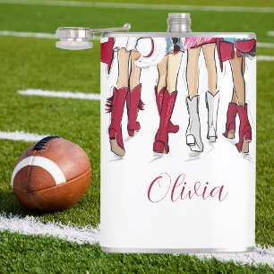 Flasques Alabama Dames mode Cowboy Boots Casquette Criminel