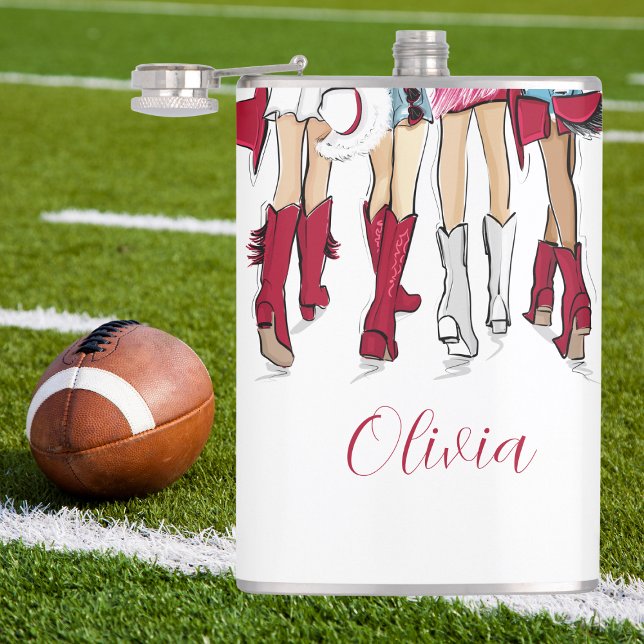 Flasques Alabama Dames mode Cowboy Boots Casquette Criminel (Créateur téléchargé)