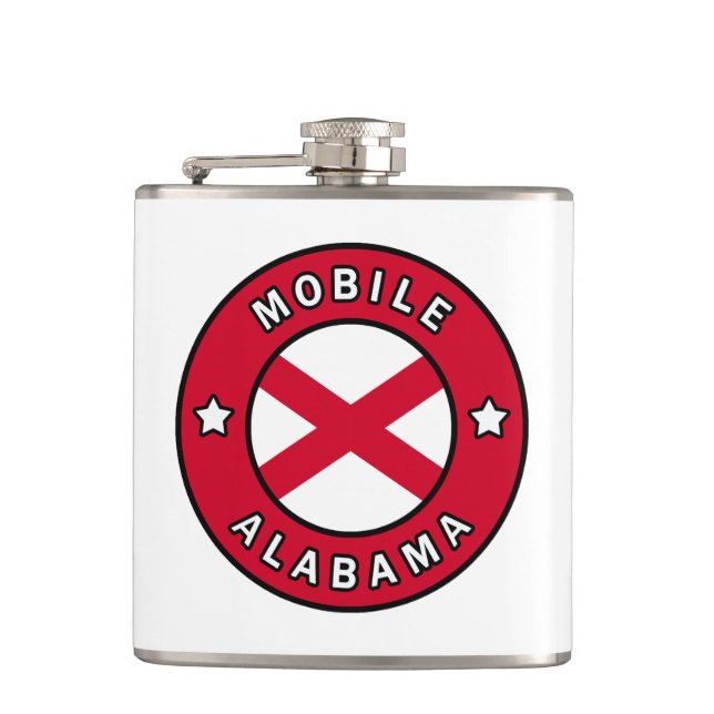 Flasques Alabama mobile (Devant)