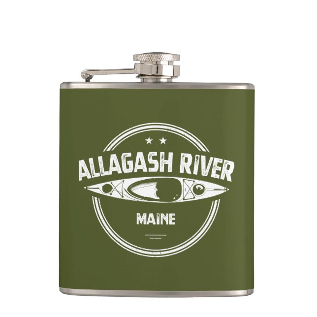 Flasques Allagash River Maine Kayak (Devant)