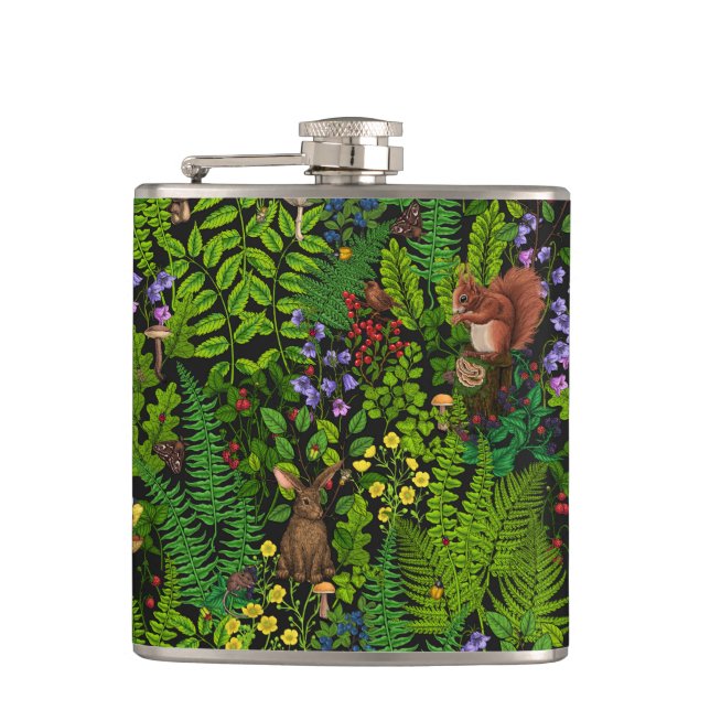 Flasques Amimies et plantes des bois (Devant)