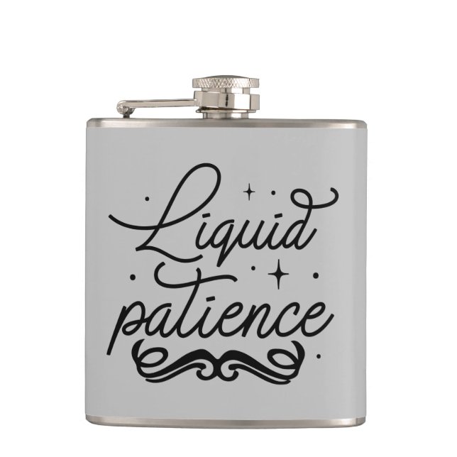 Flasques amusant art de mots liquides amateurs de boisson (Devant)