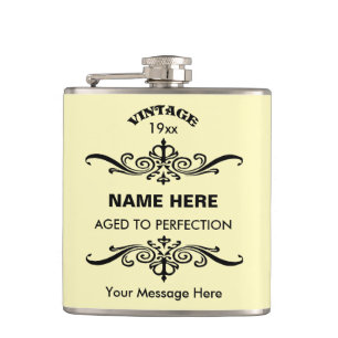 Flasques Anniversaire mignon de personnaliser