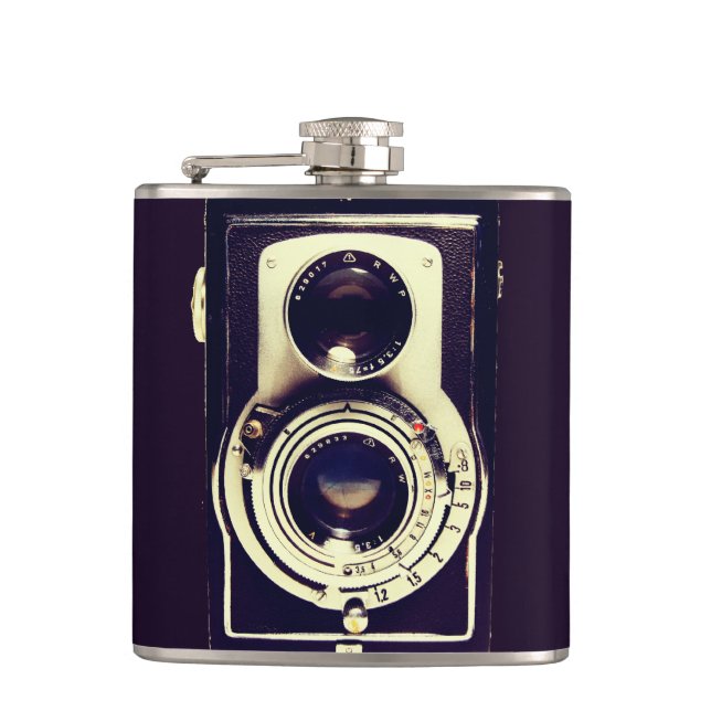 Flasques Appareil-photo vintage (Devant)