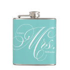 Aqua Elegant Script Future Mme.