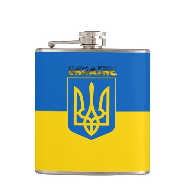 Flasques Armoiries de l'Ukraine (Devant)