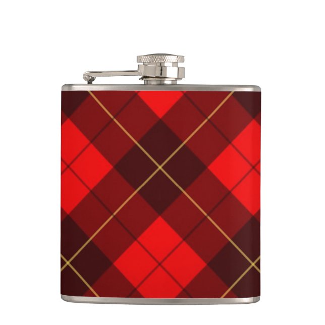 Flasques Arrière - plan de tartan de Wallace (Devant)