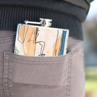 Flasques Art Abstrait original