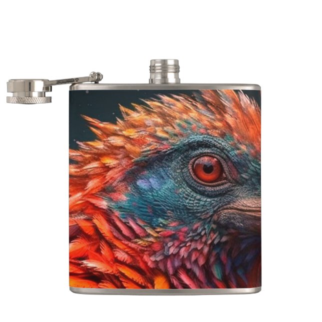 Flasques Artsy Bird (Ouvert)