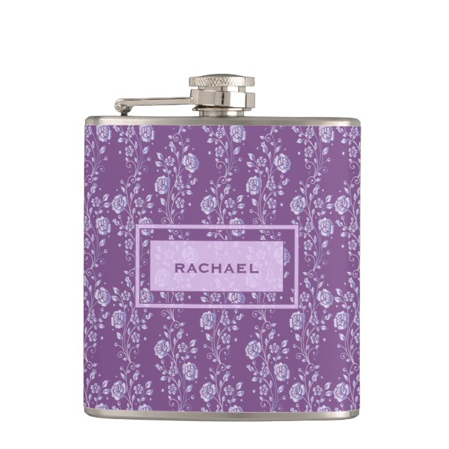 Flasques Assez pourpre et lilas floraux (Devant)
