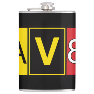 Flasques Aviateur - AV8R -