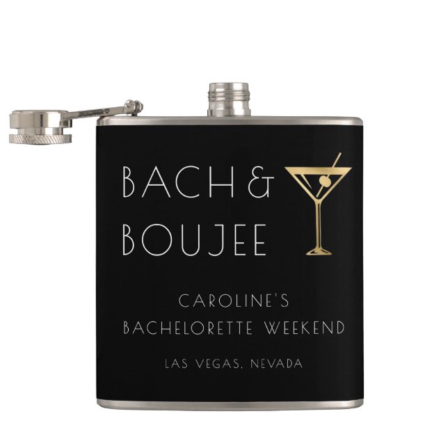 Flasques Bach et Boujee Bachelorette (Ouvert)