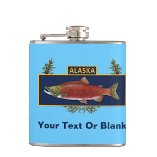 Flasques Badge du pêcheur de combat de l'Alaska