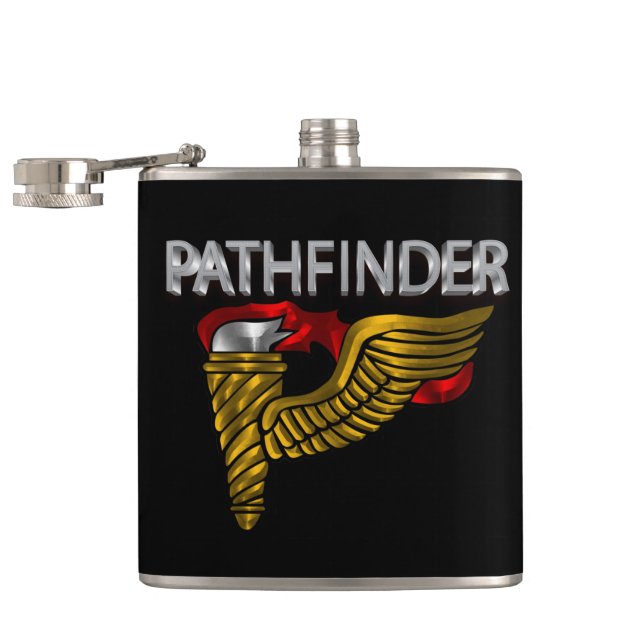 Flasques Badge Pathfinder - "Pathfinder" (Ouvert)