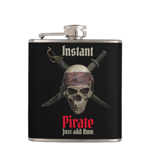 Flasques Barware Extraordinaire Pirate