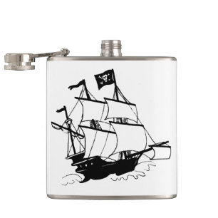 Flasques Bateau pirate