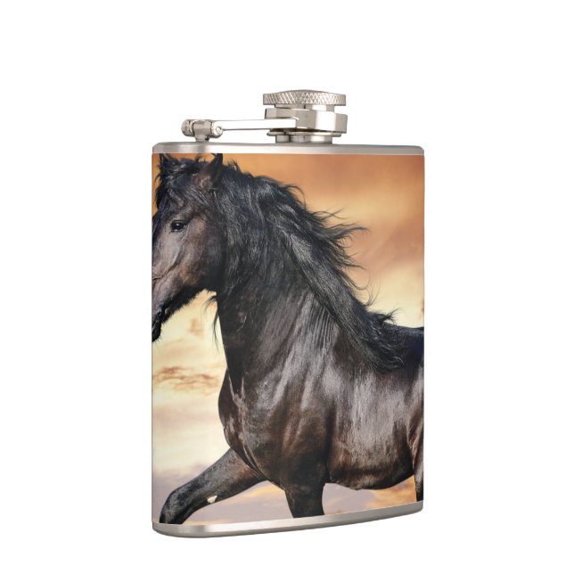 Flasques Beau Cheval Noir (Droite)