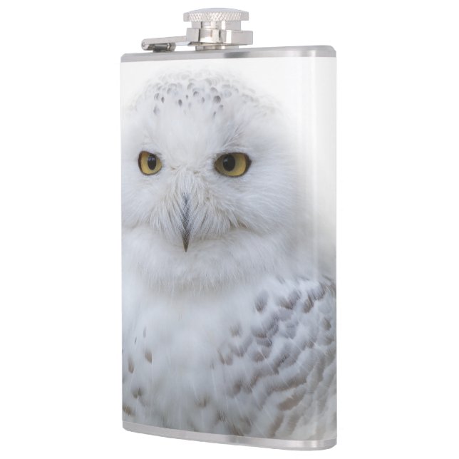 Flasques Belle, Dreamy et Serene Snowy Owl (Gauche)