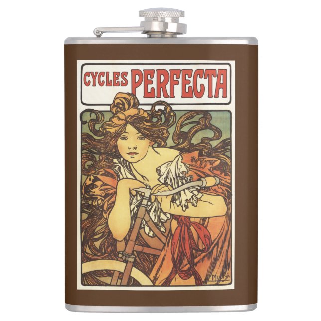 Flasques Bicyclettes de Perfecta avec le courrier de (Devant)