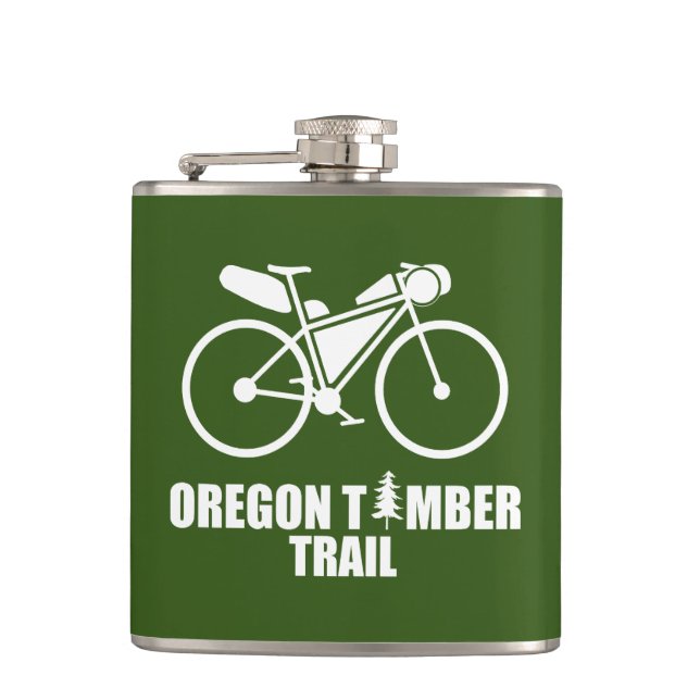 Flasques Bikepacking du sentier du bois de l'Oregon (Devant)