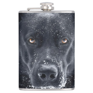 Flasques Black German Shepherd
