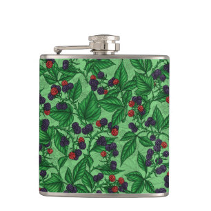 Flasques Blackberry en vert
