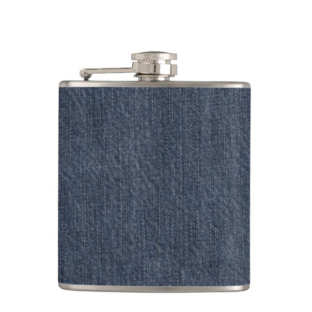 Flasques Bleu Jeans Fabric (Devant)
