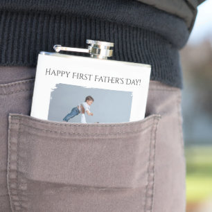 Flasques Bonne première Fête des pères - de maman et bébé  
