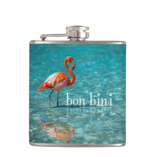 Flasques bons bini flamants roses