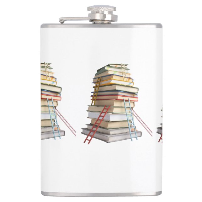 Flasques Book Mug Gifts for Book Lovers (Devant)