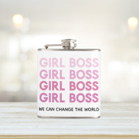 Boss de fille rose moderne Meilleur cadeau de fill