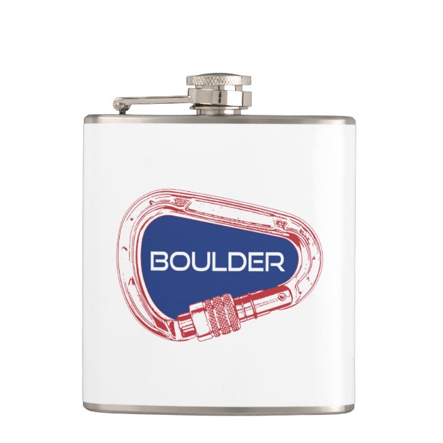 Flasques Boulder Colorado Escalade Carabiner (Devant)