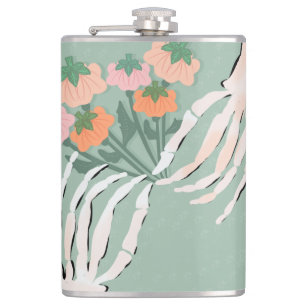 Flasques Bouquet de citrouilles squelettes Halloween    