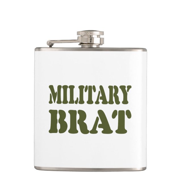 FLASQUES BRAT MILITAIRE (Devant)