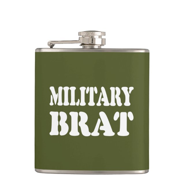 FLASQUES BRAT MILITAIRE (Devant)