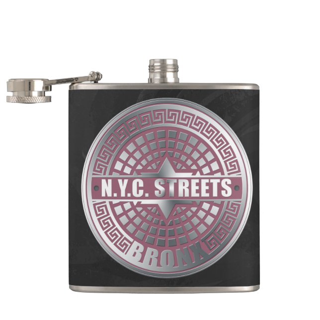 Flasques Bronx de couverture de trou (Ouvert)